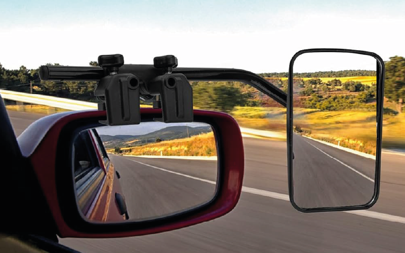 Extension pour rétroviseur pour te permettre de mieux voir ta roulotte, fifth wheel, remorques et plusieurs autres